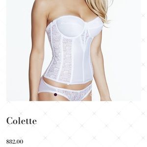 Dominique Bridal Lace Corset Style Longline Bra